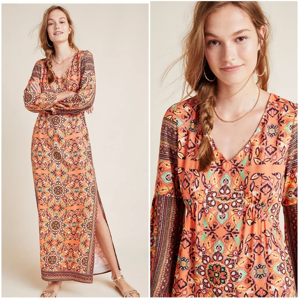 Anthropologie Farm Rio Clarabella Dress